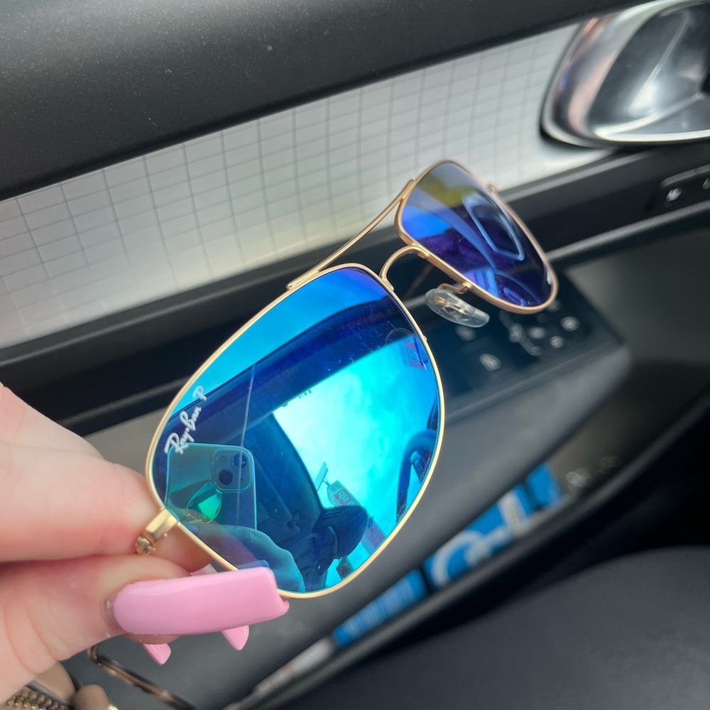 COPY - rayban sunglasses blue tint